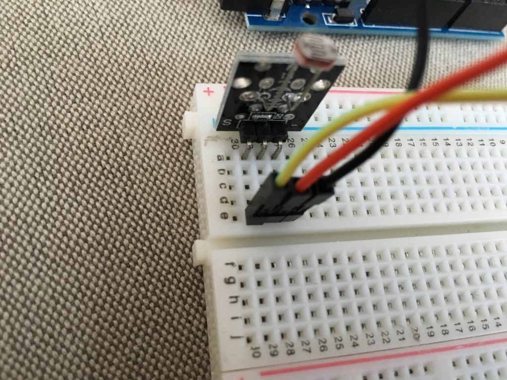 [Arduino] KY-018 光抵抗モジュール(Photo resistor module) – 37 in 1 Sensors kit ...