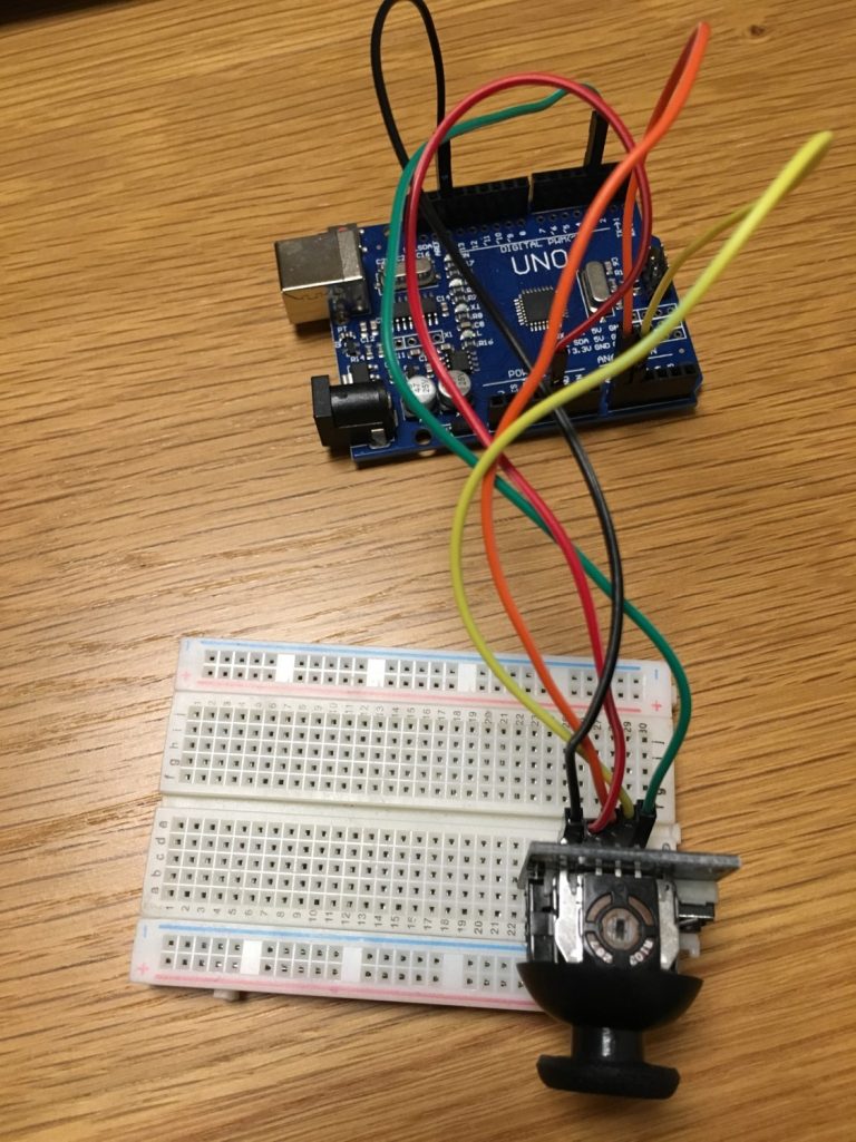 [Arduino] KY023 XY軸ジョイスティックモジュール(XYaxis joystick module) 37 in 1 Sensors kit for Arduino