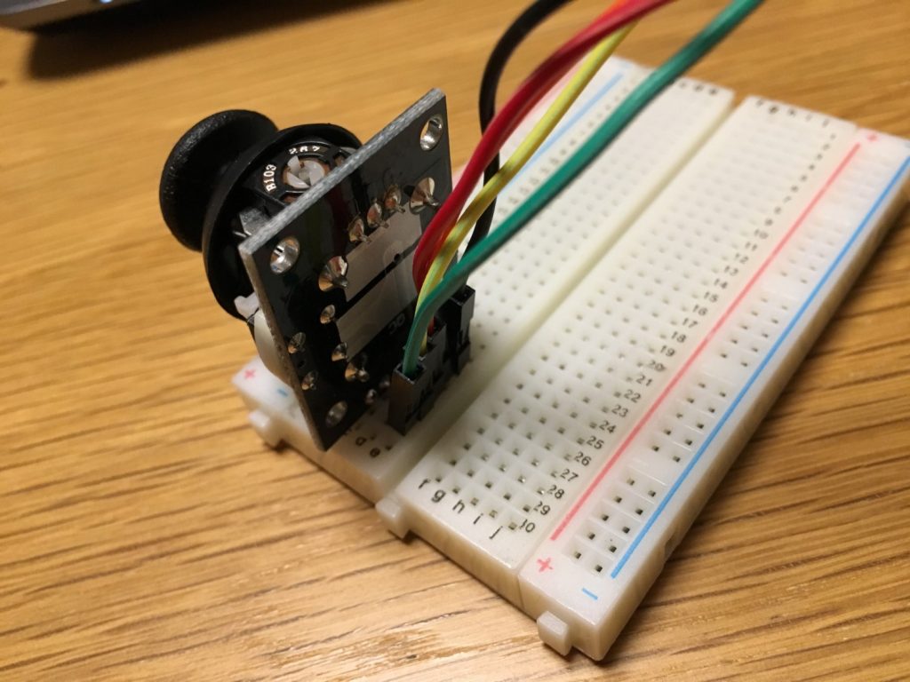 [Arduino] KY023 XY軸ジョイスティックモジュール(XYaxis joystick module) 37 in 1 Sensors kit for Arduino